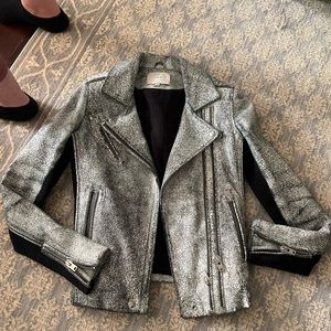 IRO leather jacket size 34